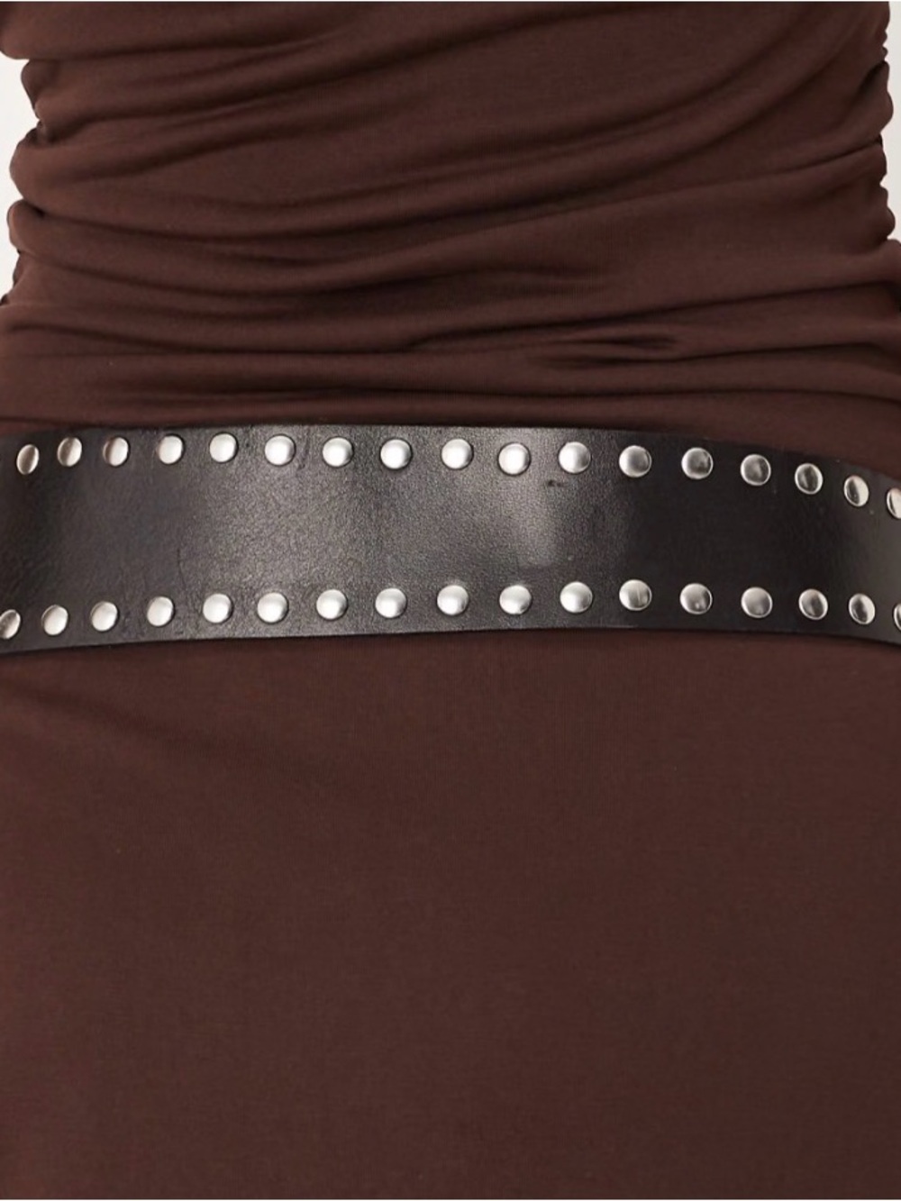 Free People Jagger Studded Hip Belt | Black - Picture 2 of 12